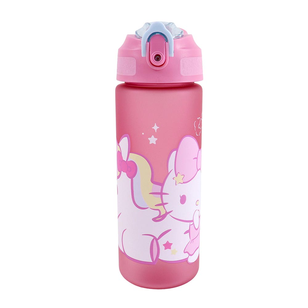 Πλαστικό Παγούρι με Καλαμάκι Hello Kitty 600ml 557-96217 Gim - 105908