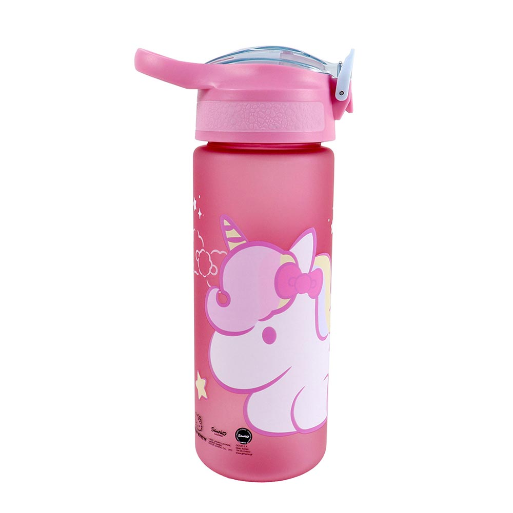 Πλαστικό Παγούρι με Καλαμάκι Hello Kitty 600ml 557-96217 Gim - 2