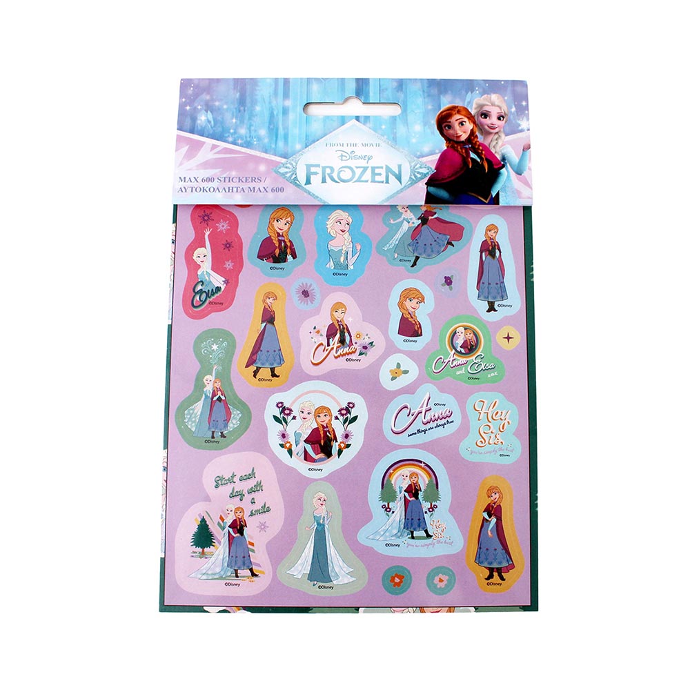 Αυτοκόλλητα Max Frozen 600τμχ 771-80879 Gim - 105920