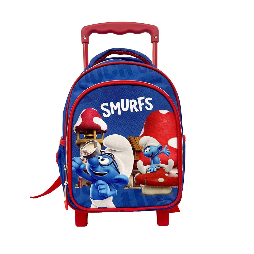 Τσάντα Τρόλεϊ Νηπίου Smurfs 344-24072 Gim - 105342