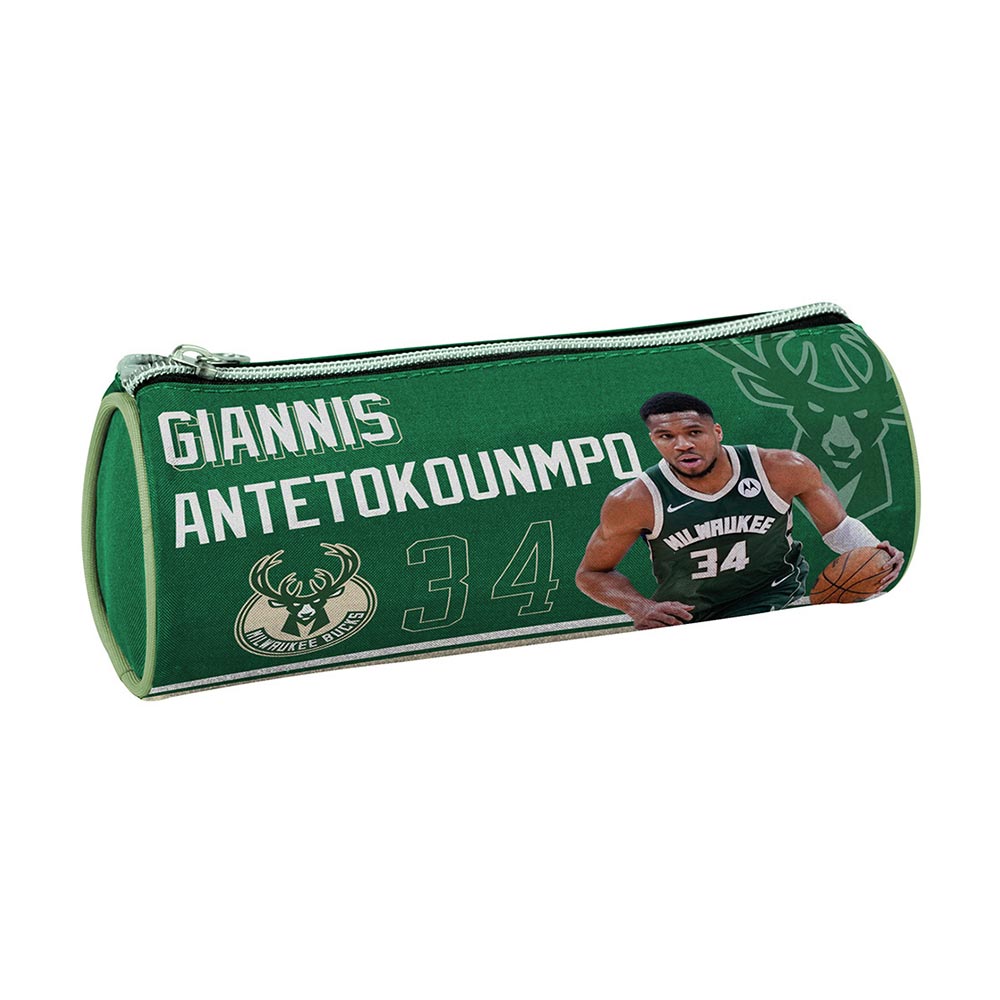 Κασετίνα Βαρελάκι Οβάλ NBA Antetokounmpo 378-07140 Back Me Up - 105395