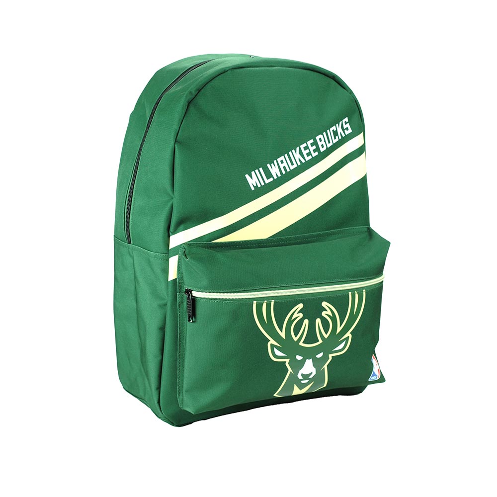Τσάντα Πλάτης Δημοτικού Οβάλ NBA Bucks 378-01033 Back Me Up - 117633