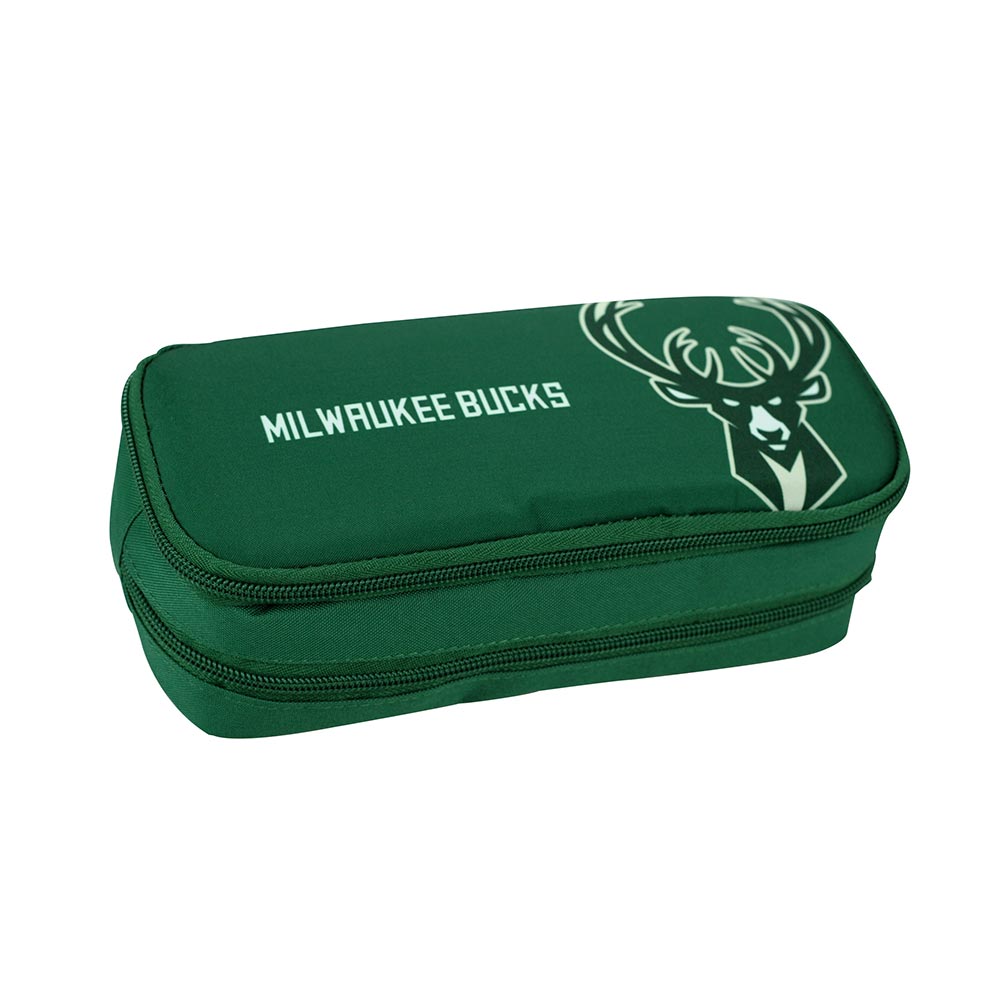 Κασετίνα Βαρελάκι Οβάλ NBA Bucks 378-01141 Back Me Up - 117638