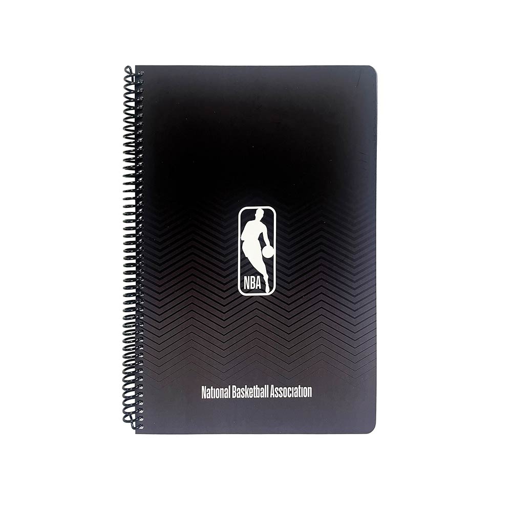 Τετράδιο Σπιράλ Ριγέ Α4 3Θ 105Φ NBA Logo 378-13439 Back Me Up - 123435