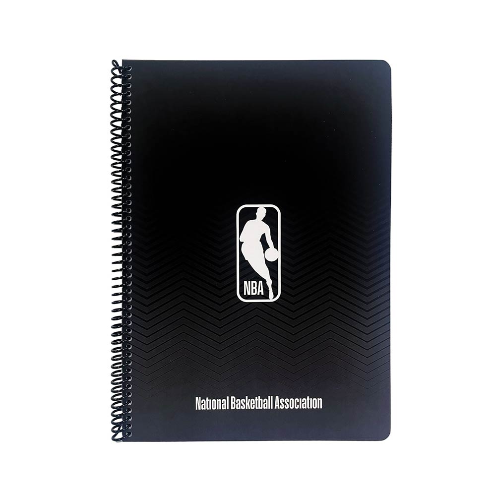 Τετράδιο Σπιράλ Ριγέ Α4 2Θ 70Φ NBA Logo 378-13440 Back Me Up - 123429