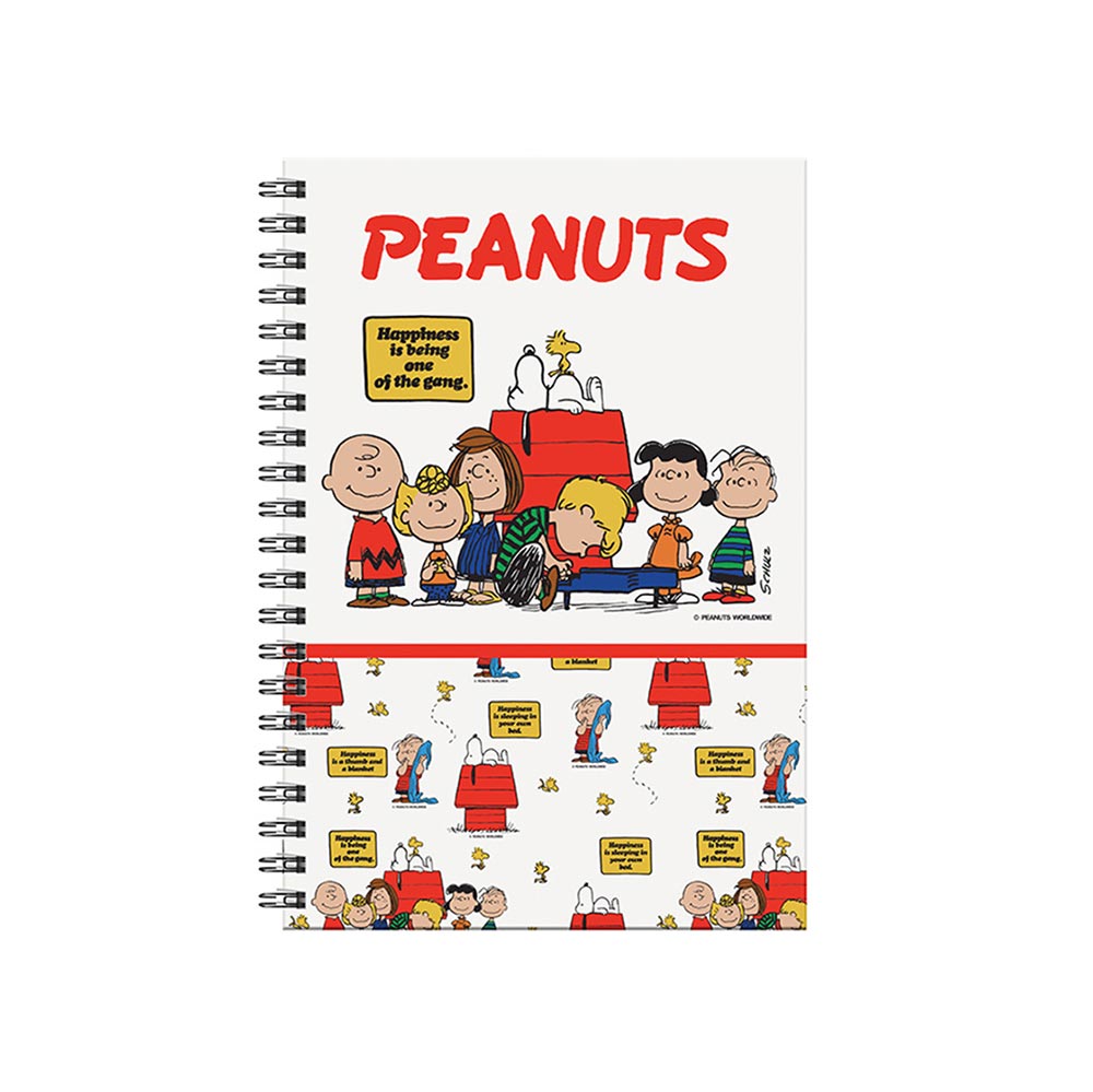 Τετράδιο Α4 Σπιράλ 2Θ Snoopy Peanuts  Freehand & Persistence 365-09440 Back Me Up - 105551