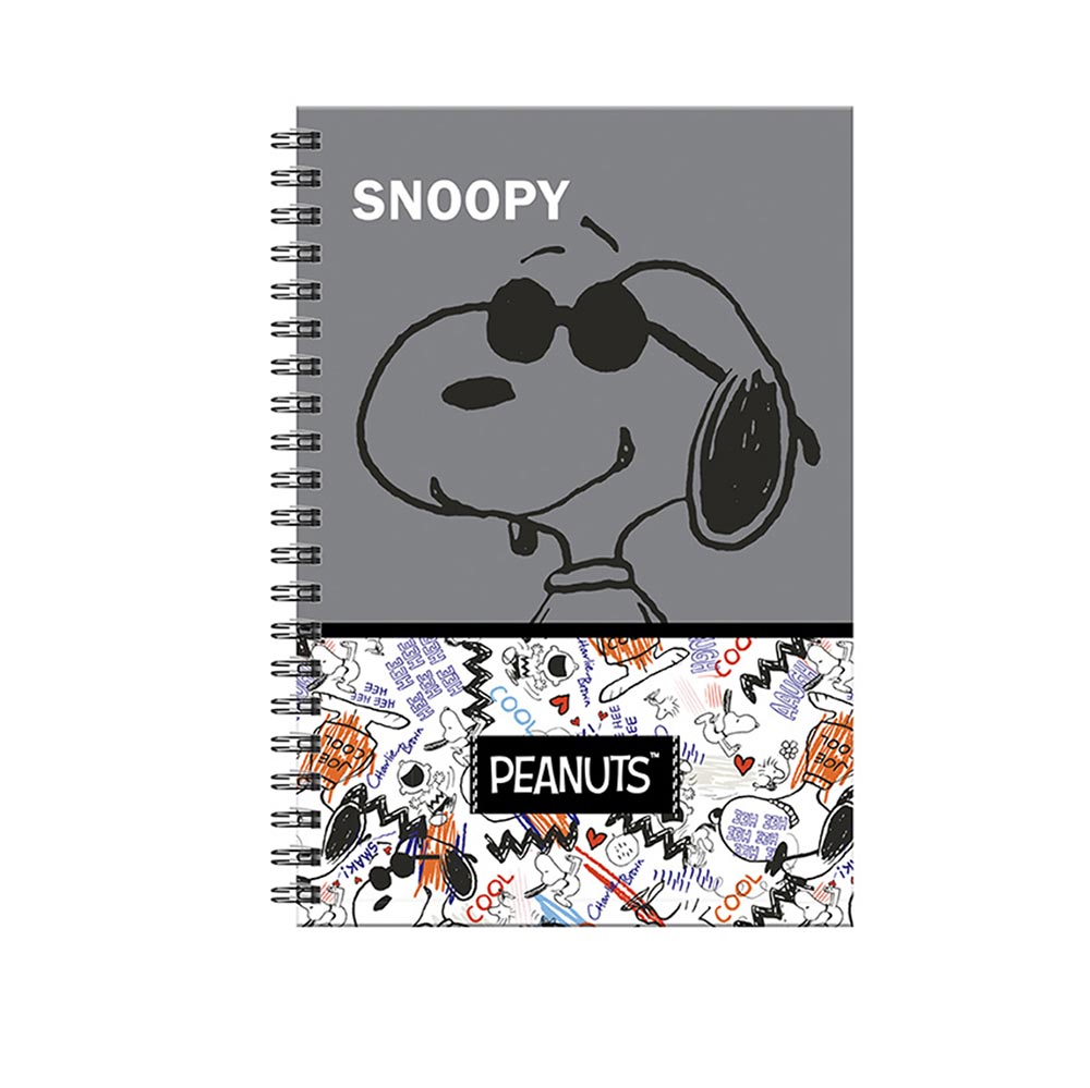 Τετράδιο Α4 Σπιράλ 2Θ Snoopy Peanuts 365-09440 Back Me Up - 105549