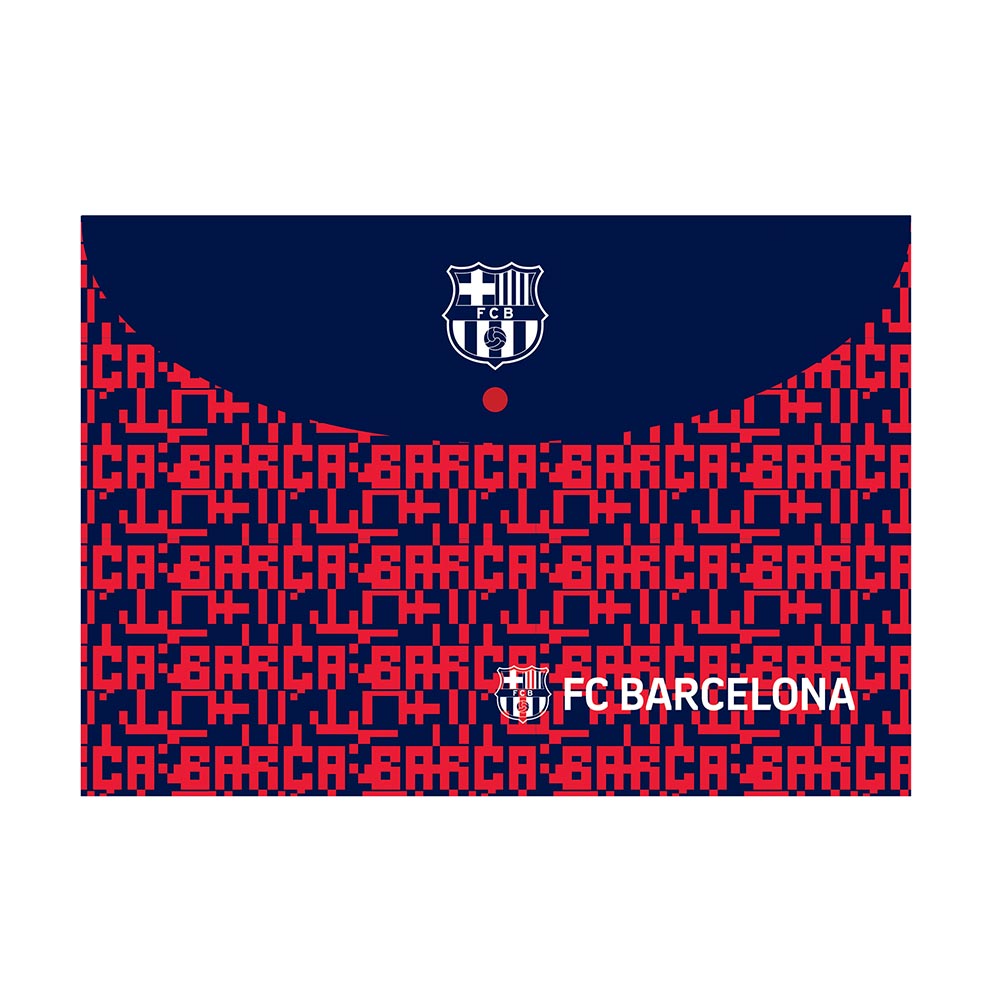 Φάκελος Με Κουμπι Α4 Barcelona 380-00580 Back Me Up - 123477