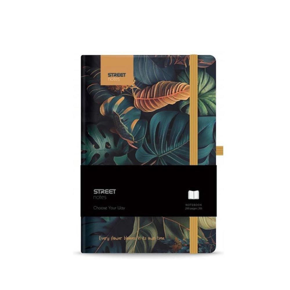 Σημειωματάριο Street Flowers Garden A6 96 pages Streets Notes - 119381