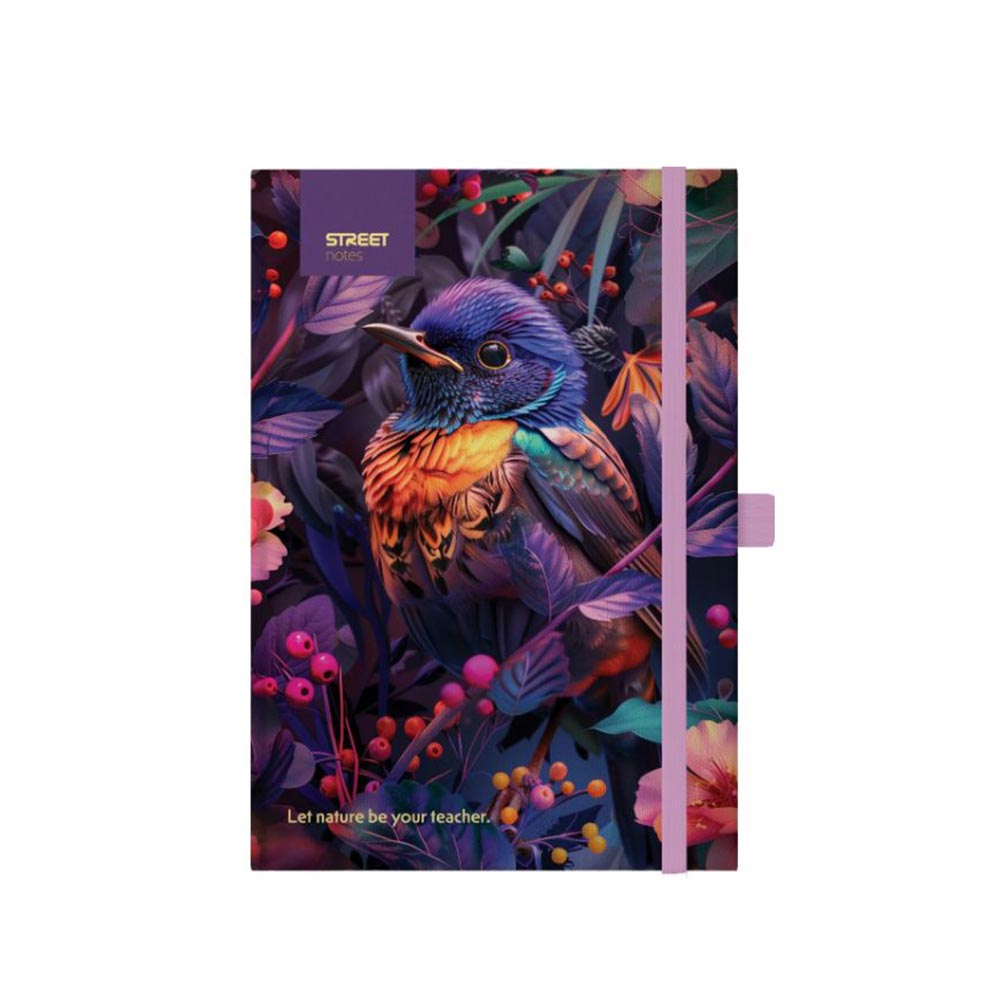 Σημειωματάριο Street Animal Birds A6 96 pages Streets Notes - 119267