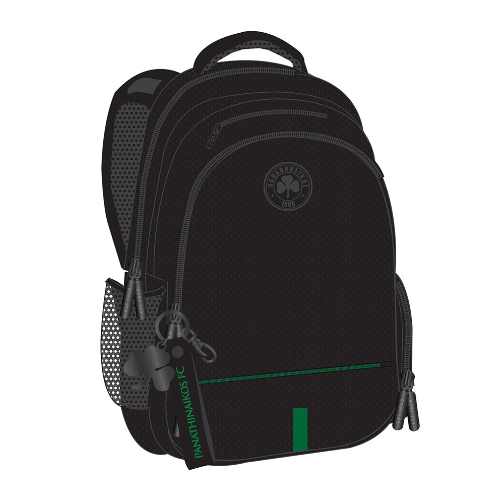Τσάντα Πλάτης ΠΑΟ Official Black 385-00031 Back Me Up - 123522