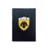 Τετράδιο Καρφίτσα Ριγέ 17x25 ΑΕΚ Official 386-00400 Back Me Up - 0