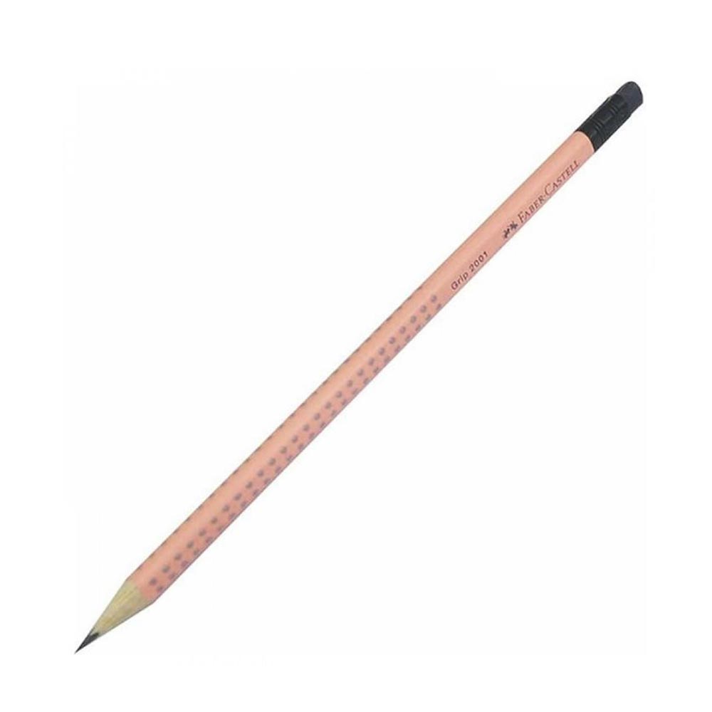 Μολύβι Με Γόμα Grip 2001 HB Peach 100-180-444 Faber-Castell - 106241