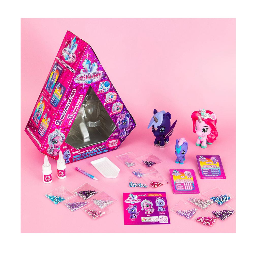 Σετ Διακόσμησης Μονόκερου με 3500 Κρυστάλλα Deluxe Kiki , Apollo Starlana CV-008 Crystalverse - 1