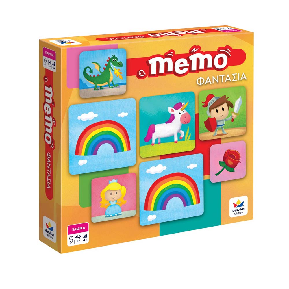 Παιχνίδι Μνήμης MEMO Φαντασία 101601 Δεσύλλας - 111291