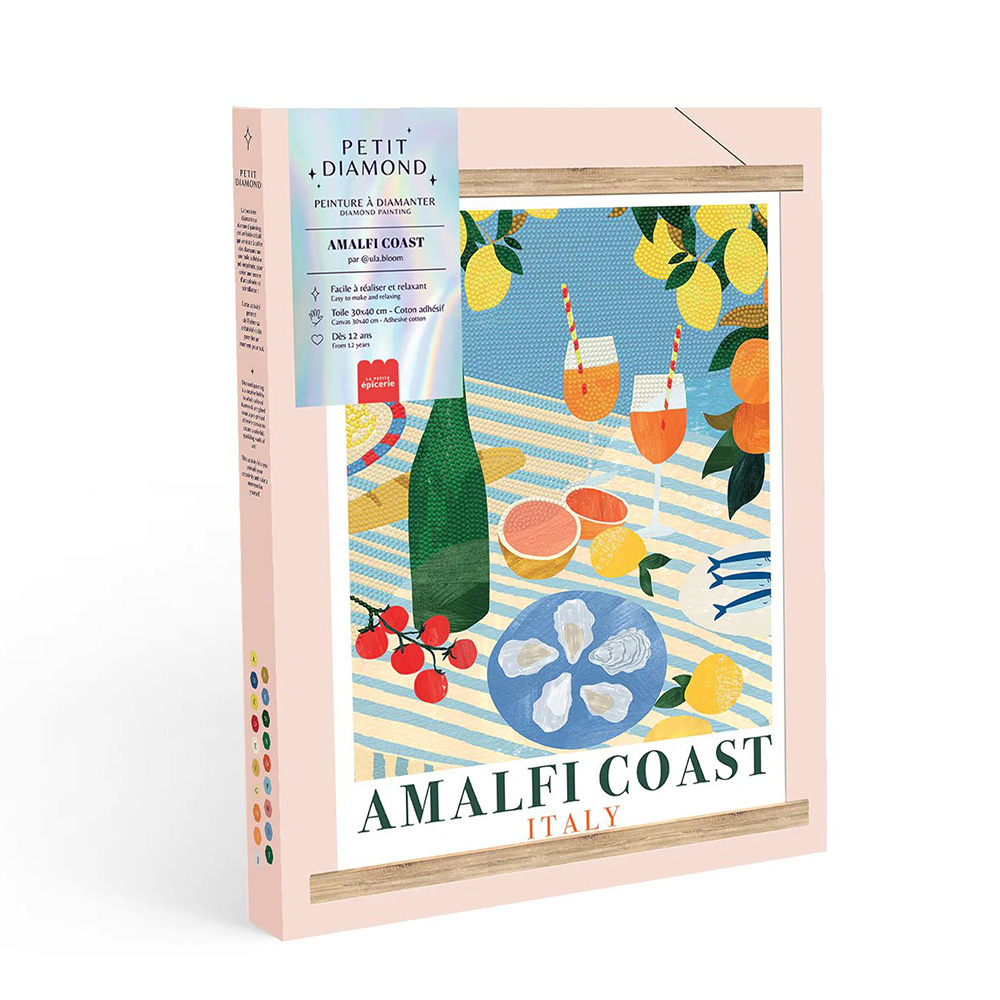 Σετ Ζωγραφικής με Διαμάντια -Petit Diamond Απεριτίφ Amalfi Coast 352012 La Petit Épicerie - 114822