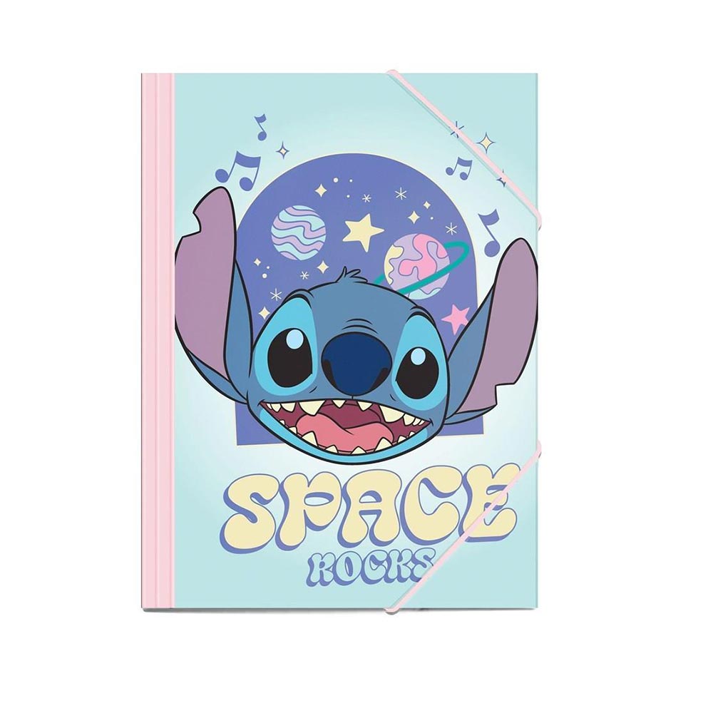 Φάκελος με Λάστιχο Lilo & Stitch 25x35 εκ. A4 565009 Must - 106334