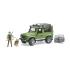 Τζιπ Land Rover Με Κυνηγό, Σκύλο Και Εξοπλισμό BR002587 Bruder - 1