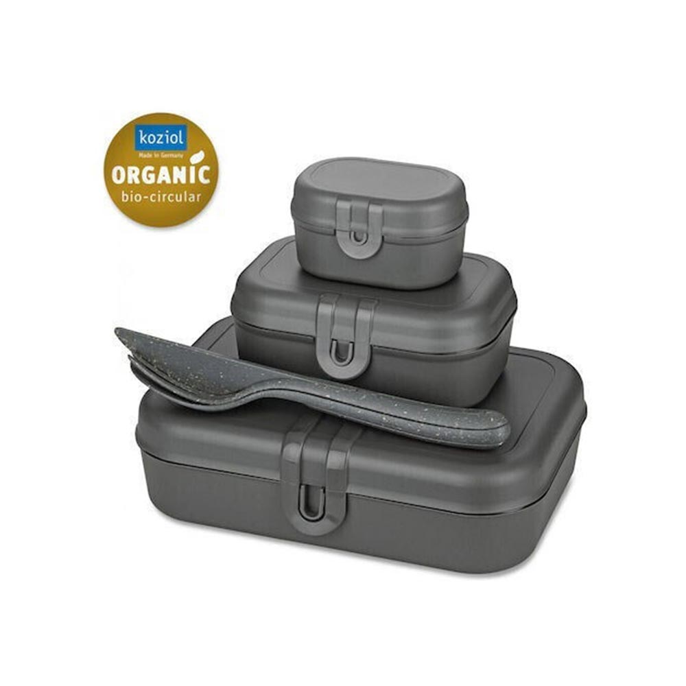 Σετ Φαγητού Pascal Ready Nature Ash Grey 4 τμχ. 7168701 Koziol - 122544