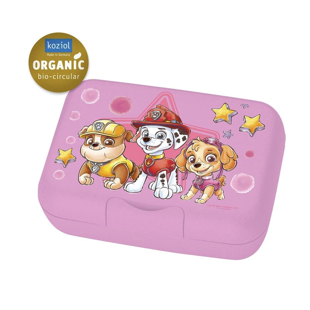 Δοχείο Φαγητού Candy L Paw Patrol με Διαχωριστικό Organic Pink 8044715 Koziol - 122560