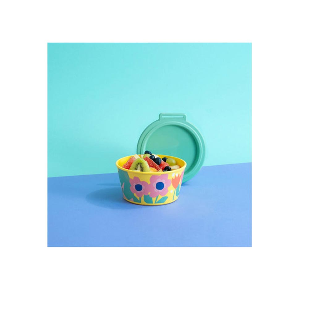 Δοχείο Φαγητού Nora Box Blooms Bowl 700ml Strong Yellow 8165728 Koziol - 2