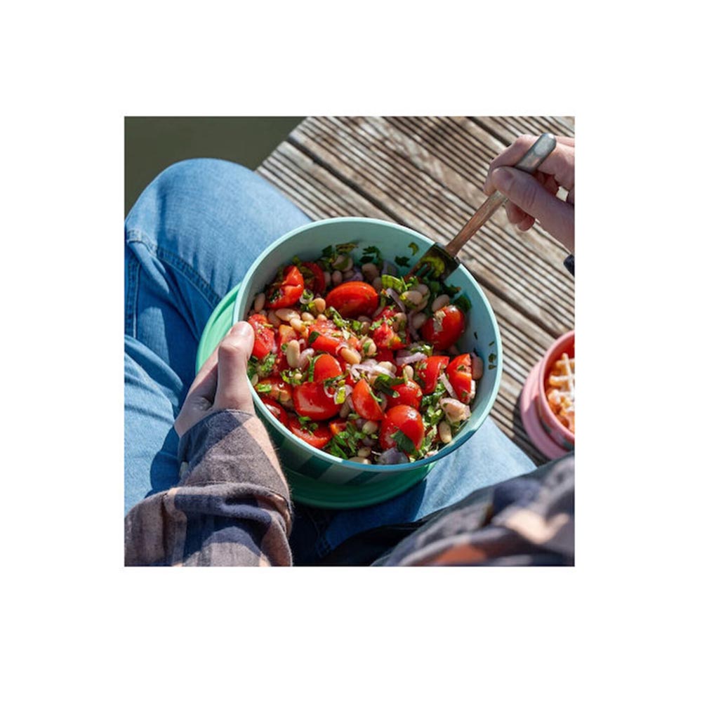 Δοχείο Φαγητού Nora Box Stripes Bowl 1,3L Green 8168259 Koziol - 2