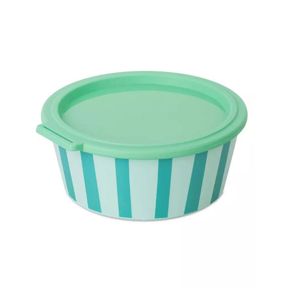 Δοχείο Φαγητού Nora Box Stripes Bowl 1,3L Green 8168259 Koziol - 122581
