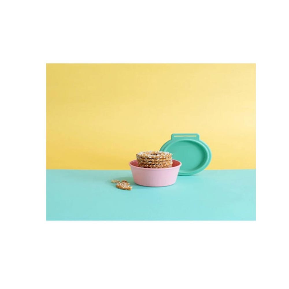 Δοχείο Φαγητού Nora Box Bowl 250ml Pink/Mid Green 8370261 Koziol - 1