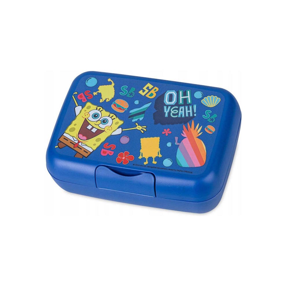 Δοχείο Φαγητού Candy L Spongebob Squarepants με Διαχωριστικό Μπλε 8660746 Koziol - 104993