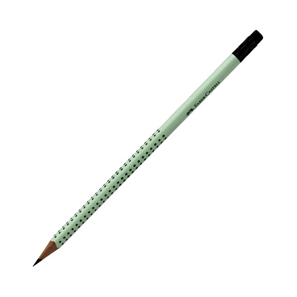 Μολύβι Grip Με Γόμα Olive 100-156-096 Faber-Castell