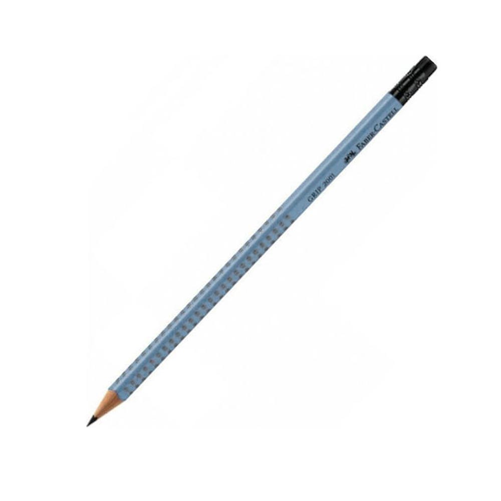 Μολύβι Με Γόμα Grip 2001 HB Blue Raf 180446 Faber-Castel - 119697