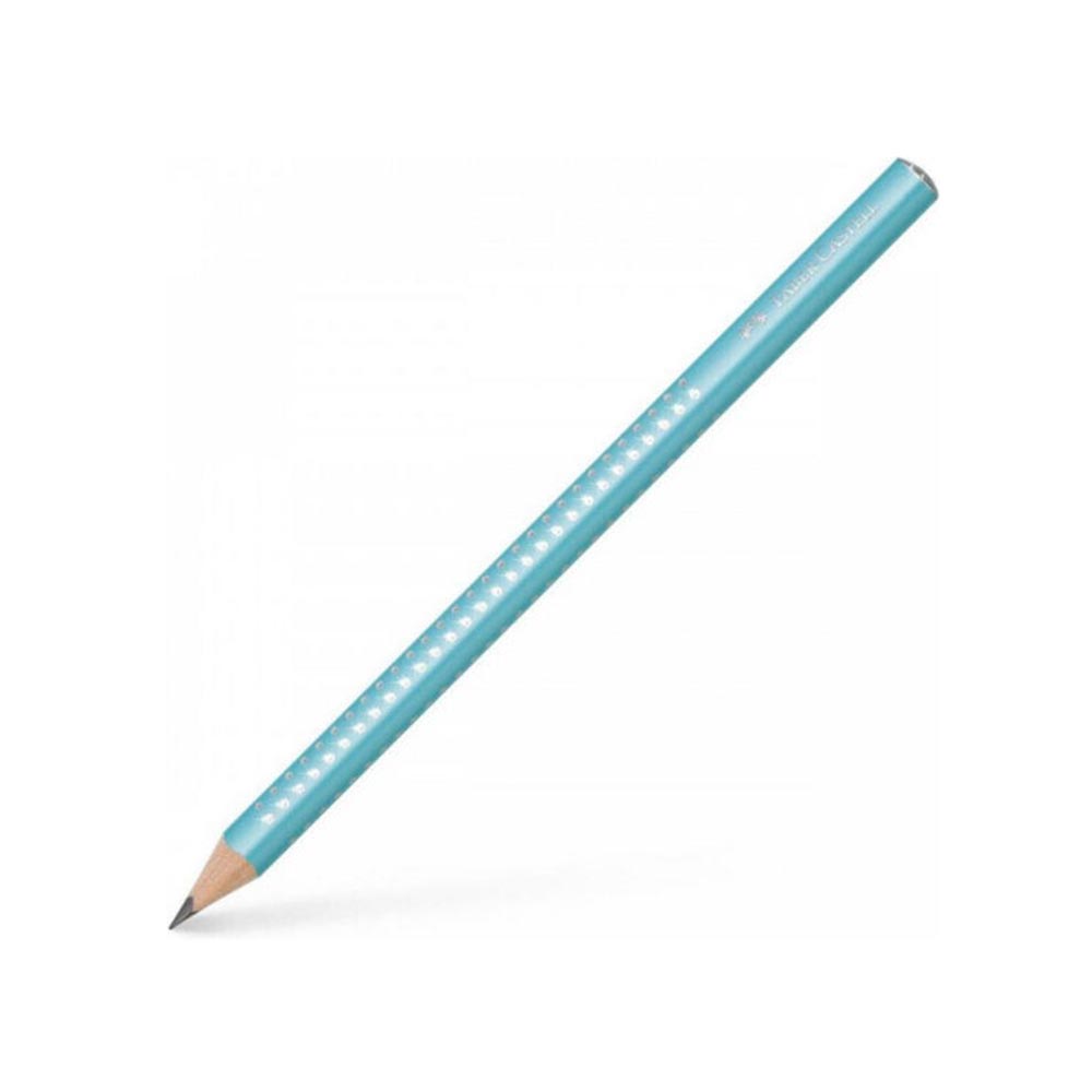 Μολύβι Jumbo Sparkle 2 Turquoise 116059 Faber-Castell - 125051