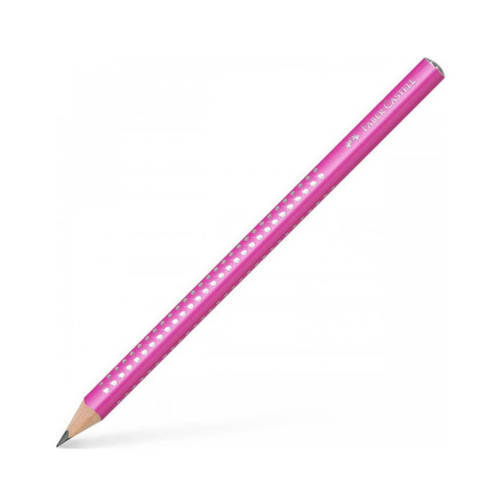 Μολύβι Jumbo Sparkle Pink  116127 Faber-Castell - 125053