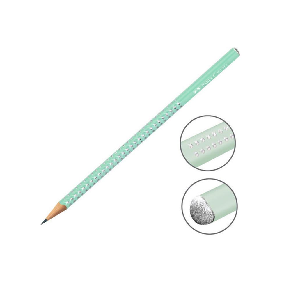 Μολύβι Sparkle Metallic Jelly Mint 118293 Faber-Castell - 120292