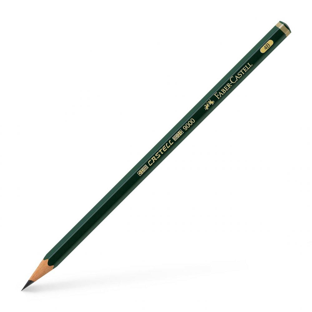 Μολύβι Σχεδίου 4Β 119004 Faber-Castell - 93013