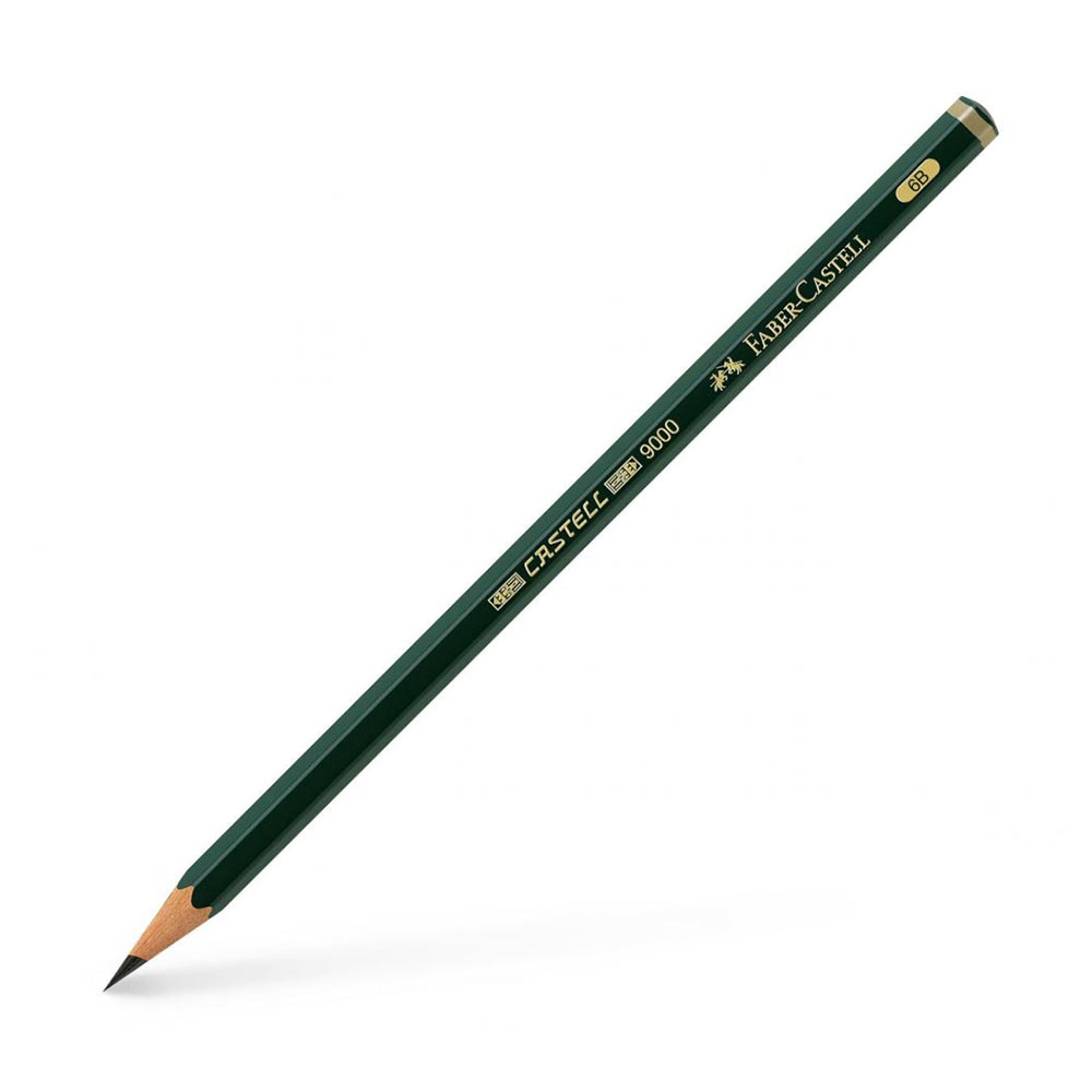 Μολύβι Σχεδίου 9000 6B 119006 Faber-Castell - 82061