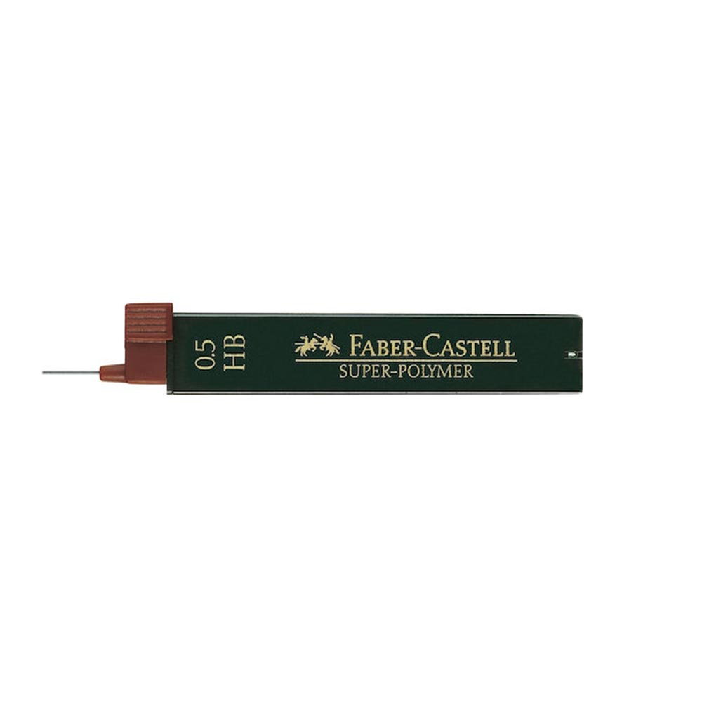 Μύτες για Μηχανικό Μολύβι Super-Polymer HΒ 0.5mm 120500 Faber-Castell - 120140