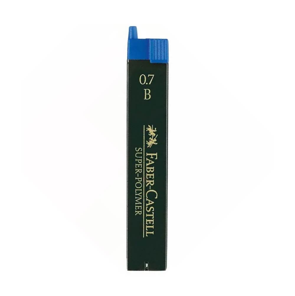 Μύτες για Μηχανικό Μολύβι Super-Polymer Β 0.7mm 120701 Faber-Castell - 80885