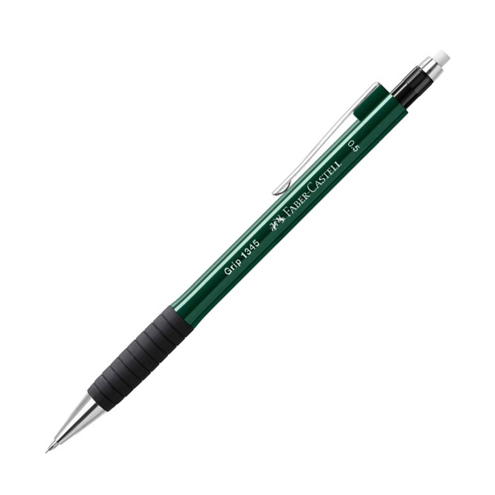 Μηχανικό Μολύβι Με Γόμα Green 0.5mm 134563 Faber-Castell