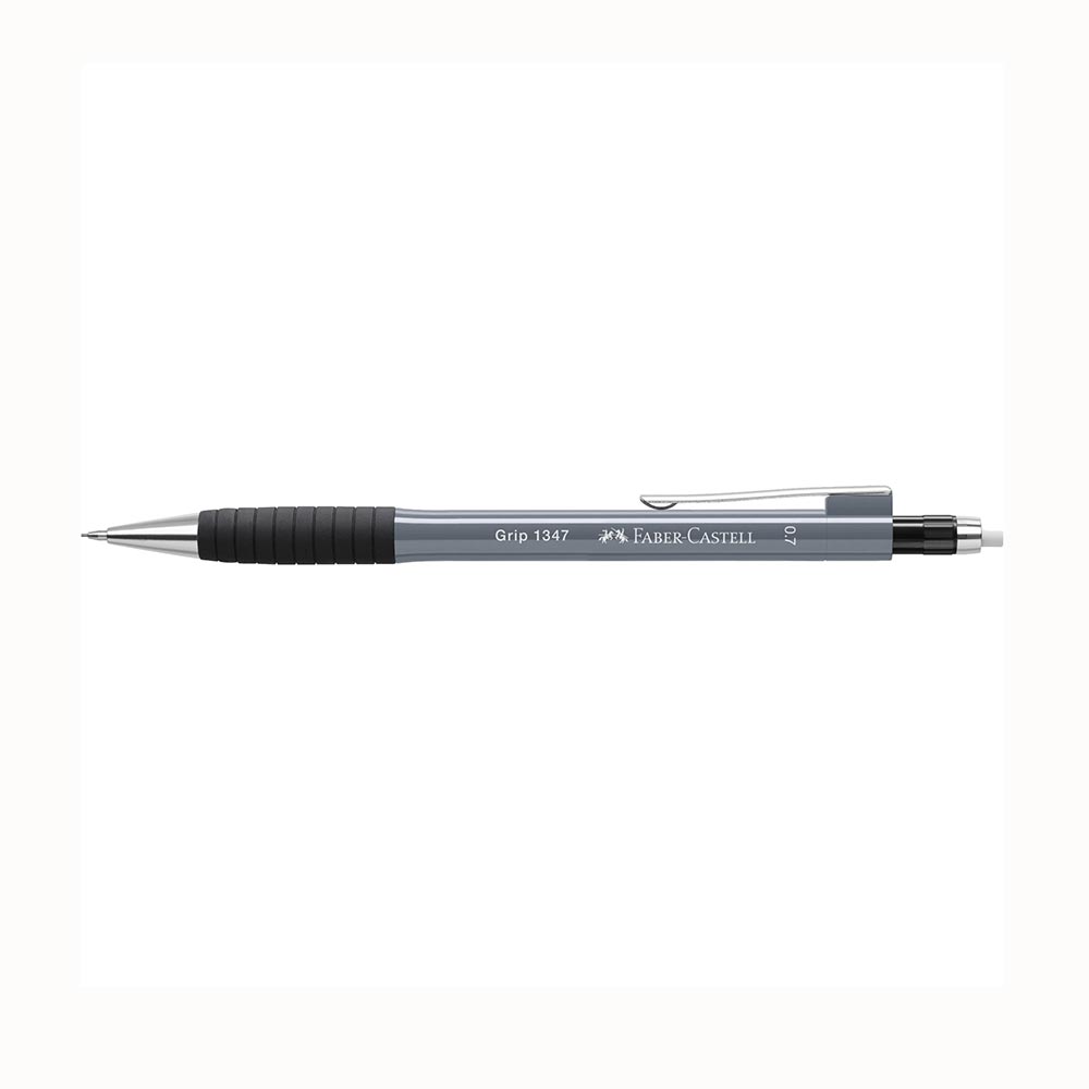 Μηχανικό Μολύβι Grip 1347 0.7 134789 Γκρι Faber Castell - 93025