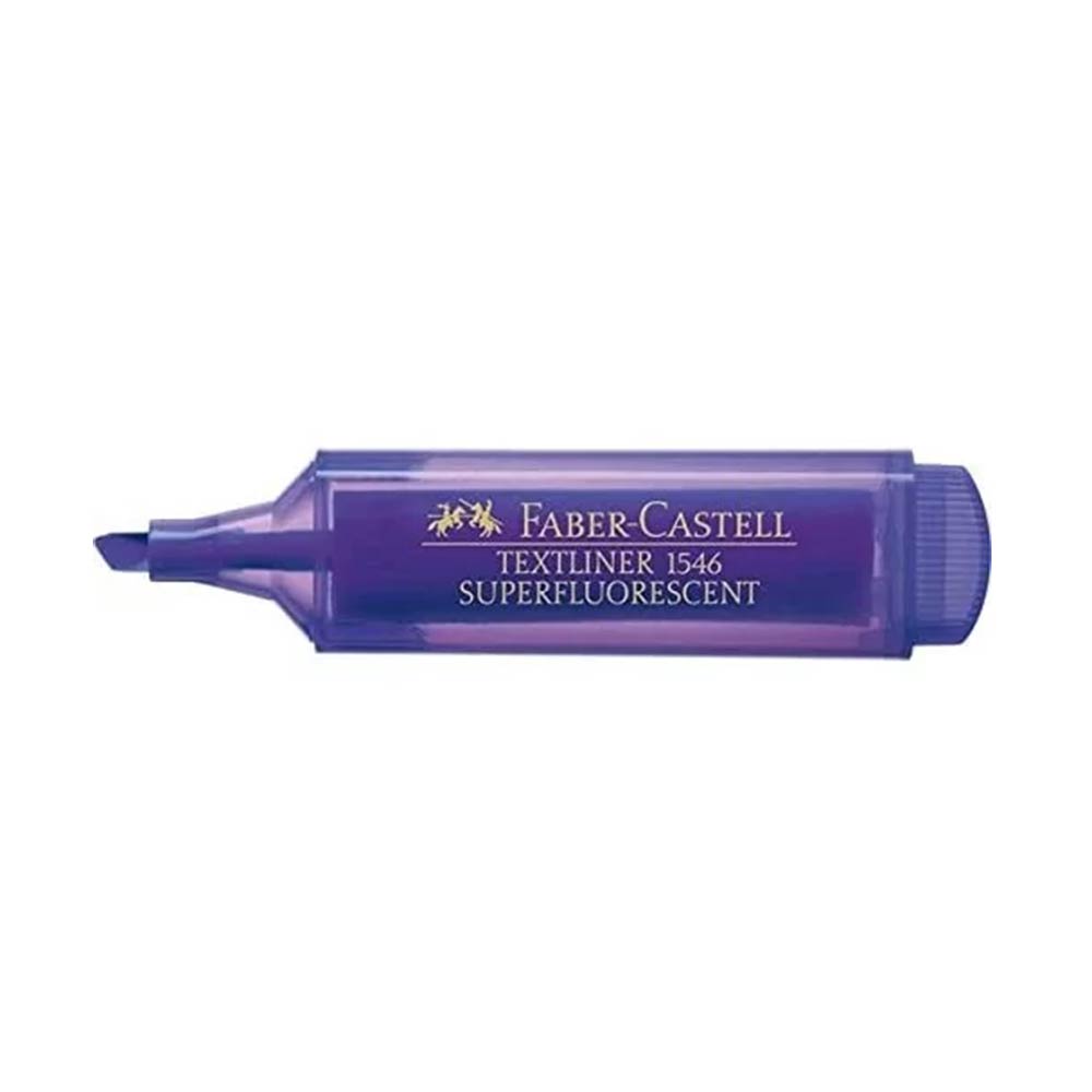 Μαρκαδόρος Υπογράμμισης Textliner Fluo Βιολετί 5mm 154636 Faber-Castell