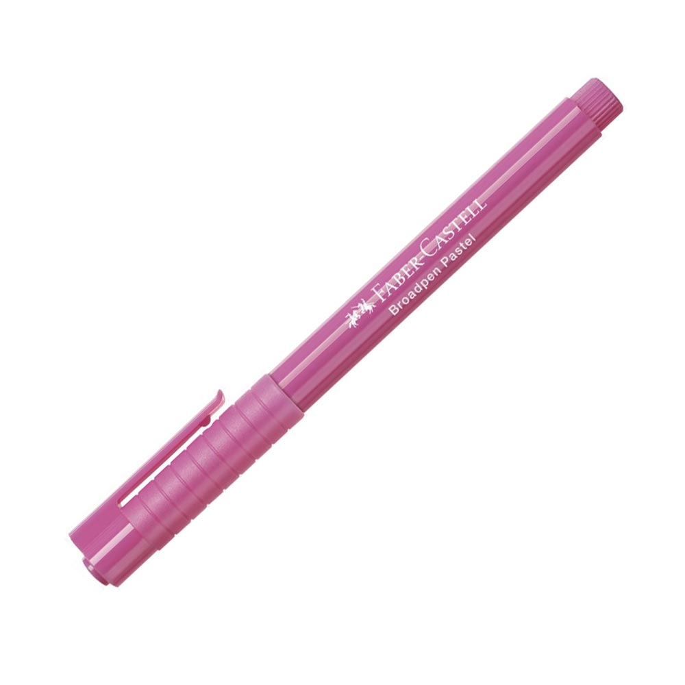 Μαρκαδόρος Γραφής Broadpen Pastel 0.8mm Ροζ 155426 Faber-Castell - 82145