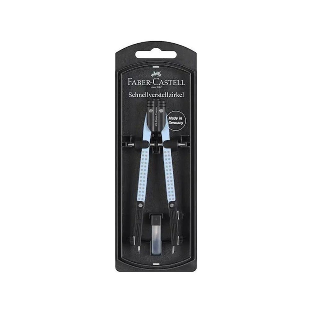 Διαβήτης Grip με Ρυθμιστή Sky Blue 174074 Faber Castell - 1