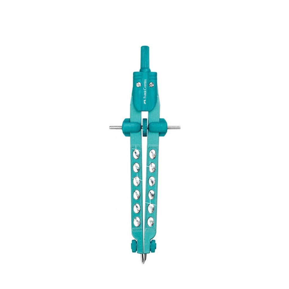 Διαβήτης Sparkle Πράσινο 174323 Faber-Castell - 80939