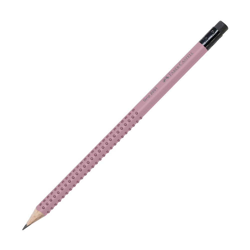 Μολύβι Grip με Γόμα Ροζ Shadow 217237 Faber-Castell