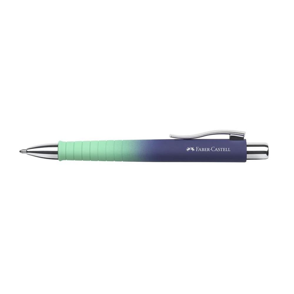 Στυλό Poly Ball Urban Flow Τιρκουάζ - Μπλε 241132 Faber-Castell - 120155