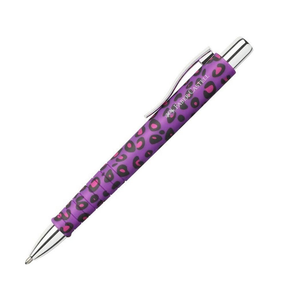Στυλό Poly Ball Purple Nightshade Leo Edition Faber-Castell - 120255