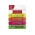 Σετ Μαρκαδόροι Υπογράμμισης Fluo 4 τμχ 254644 Faber-Castell - 0