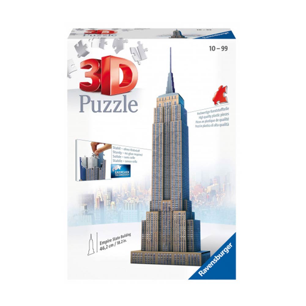 3D Puzzle Midi - Empire State Building 216 τεμ. 12553 Ravensburger - 69676