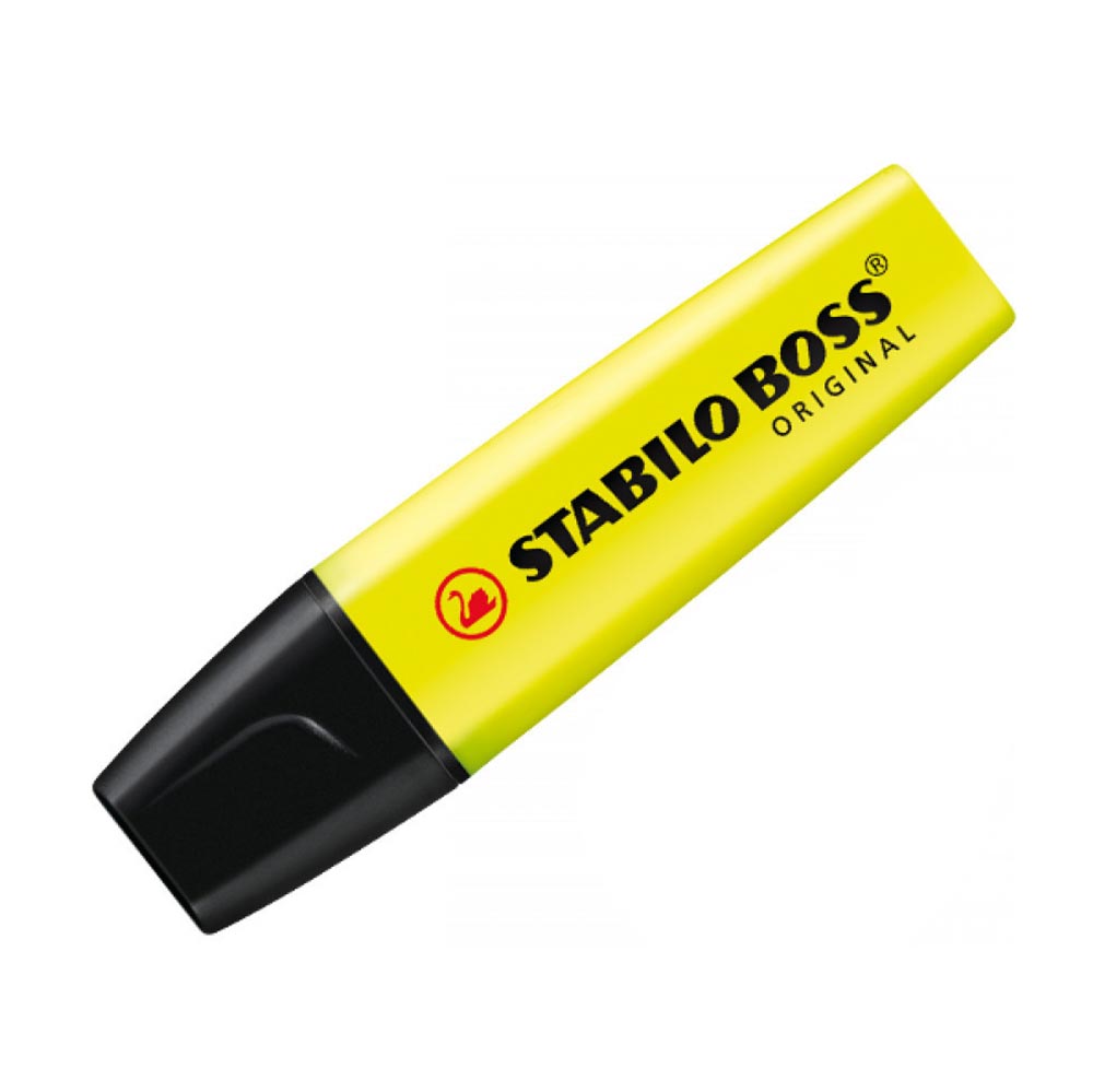 Μαρκαδόρος Υπογράμμισης Boss Original Κίτρινο 5mm 70/24 STB0002 Stabilo - 79146